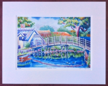 Load image into Gallery viewer, A Summer’s Day, Flatford Mill, original and limited giclee' print