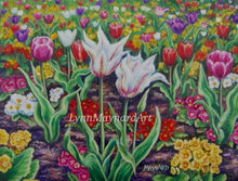 Load image into Gallery viewer, Dancing Tulips Original Art image 1