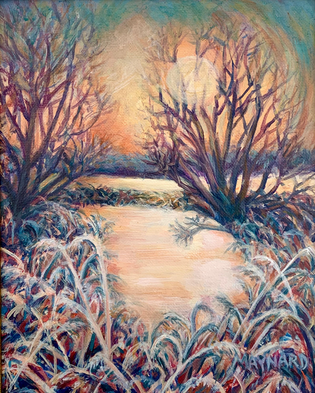 Dawn along the Stour