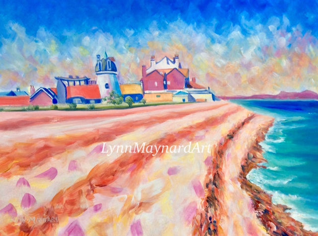 Sea Breeze - Aldeburgh Suffolk, print