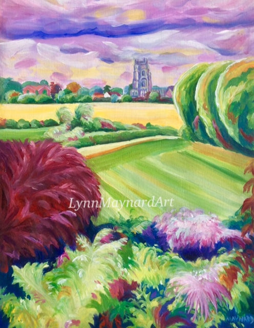 Stoke-By-Nayland, print