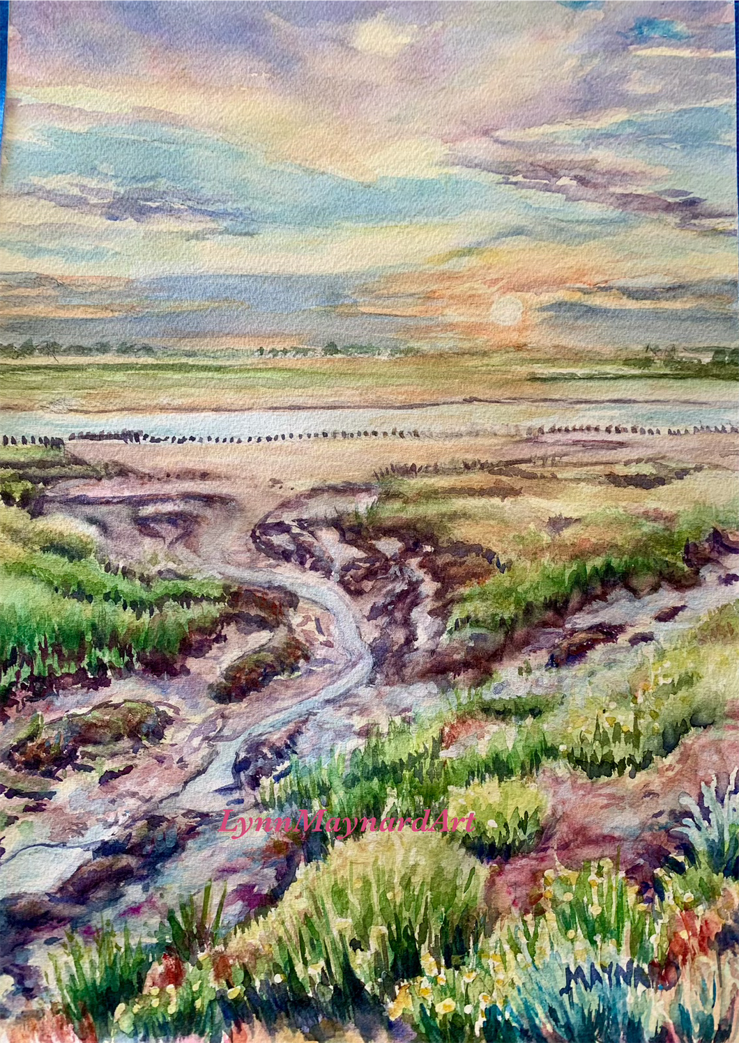 Sunset in West Mersea