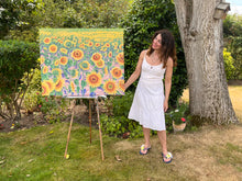 Load image into Gallery viewer, Suffolk Sunflowers, original oil