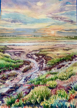 Load image into Gallery viewer, Sunset in West Mersea